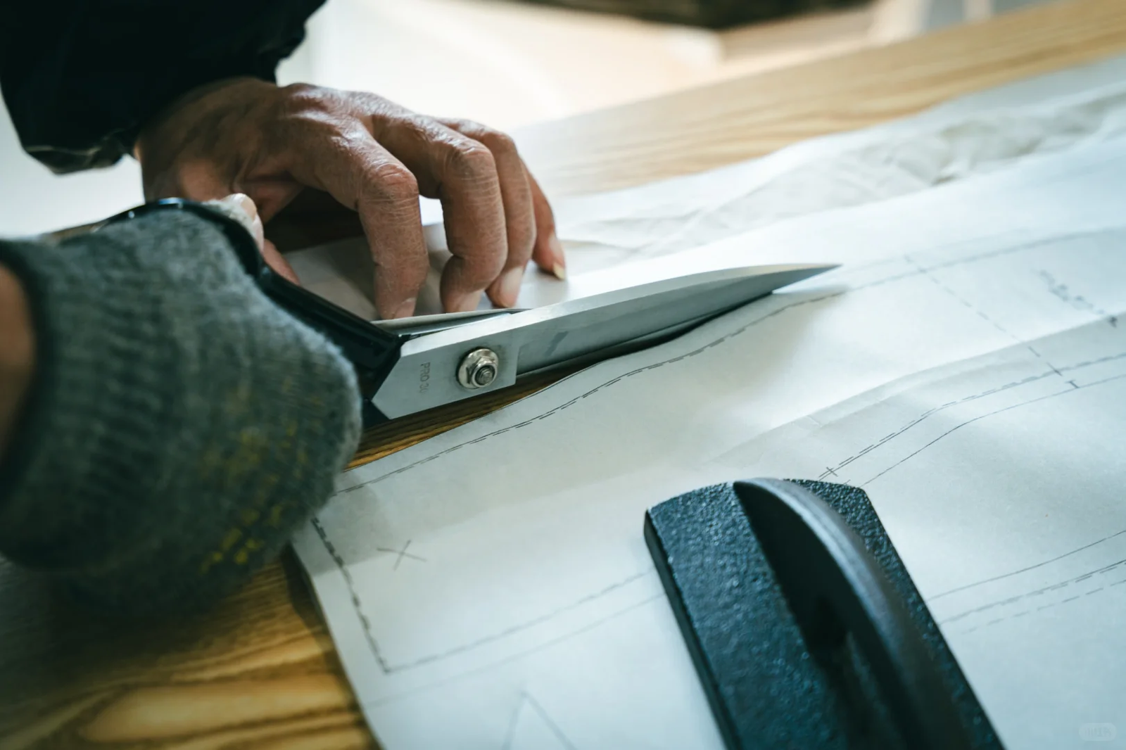 Pattern making and sampling process