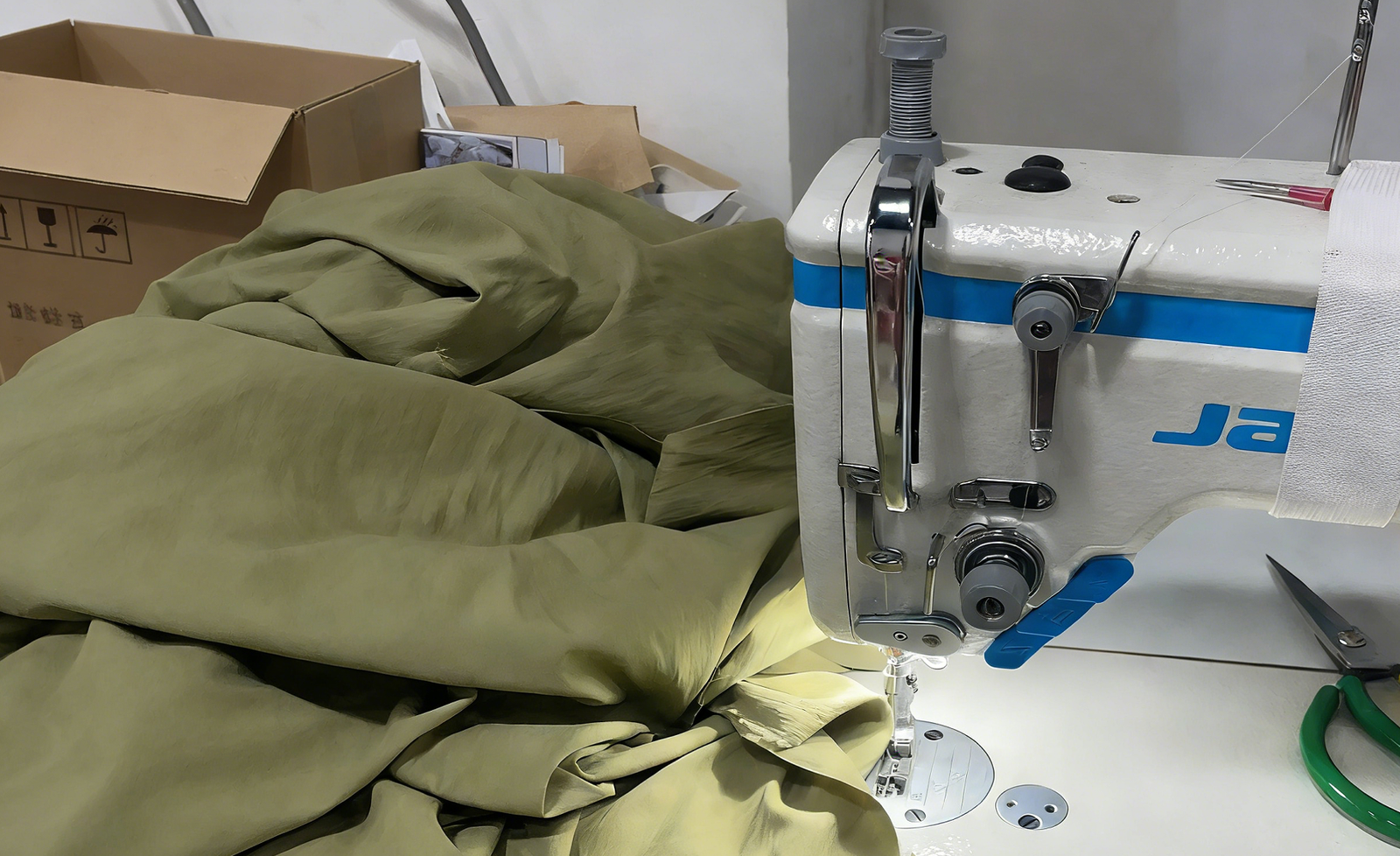 Modern manufacturing production line