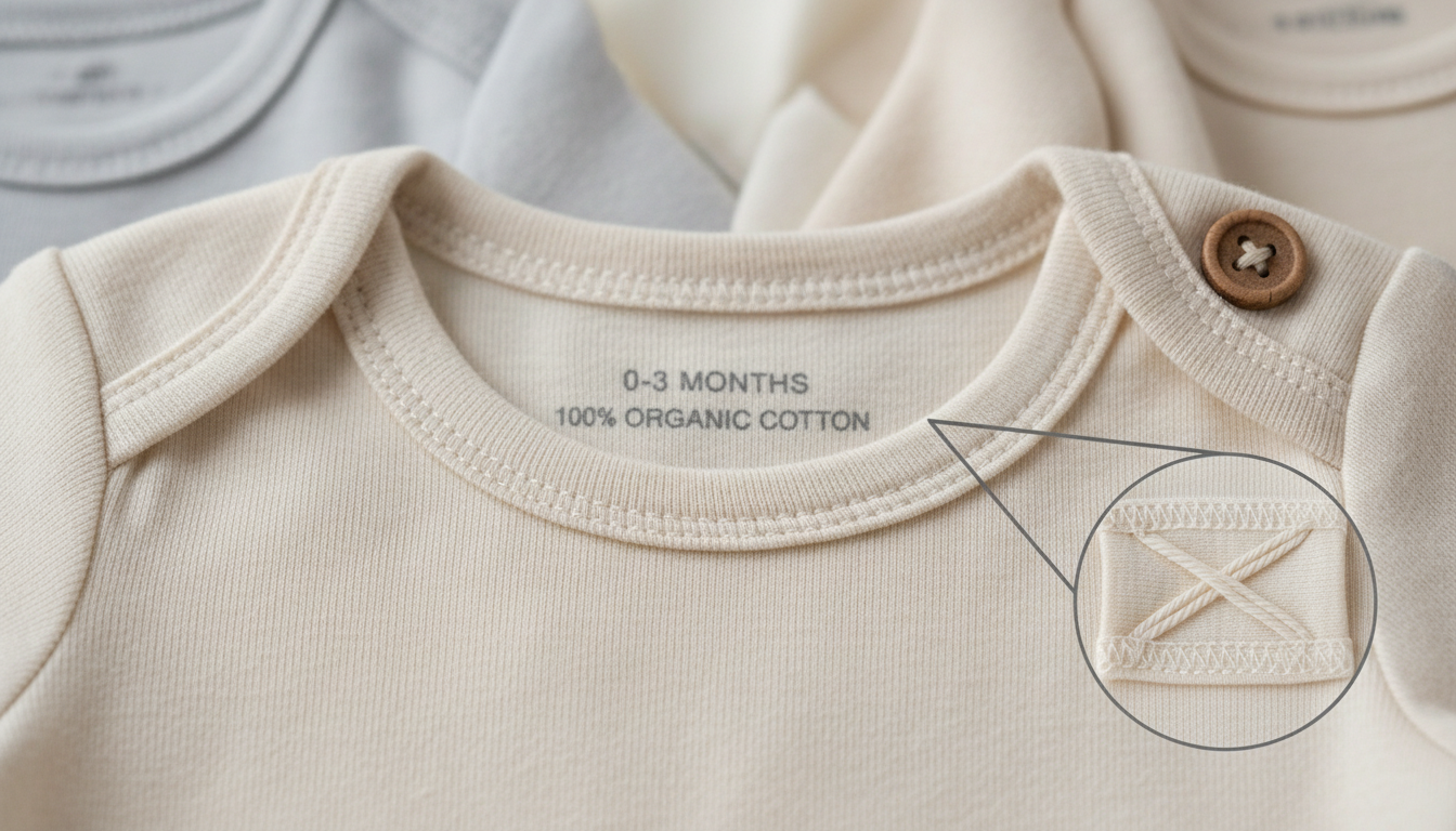 Premium children's clothing manufacturing process showing quality fabrics and skilled craftsmanship